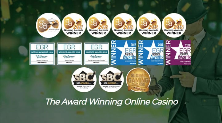 mr green the Award Winning Online Casino